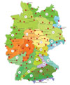 Zum Vergrössern klicken Die 22 Herkunftsregionen